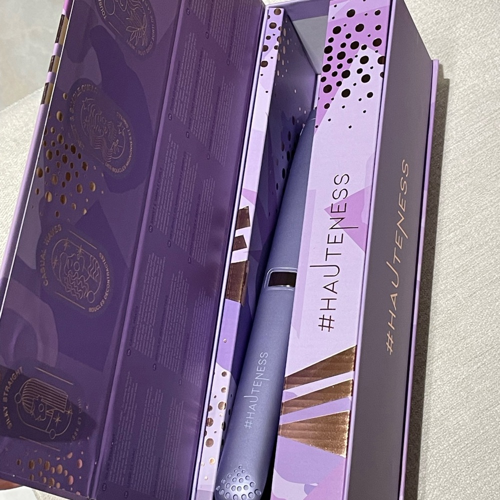 Hauteness 2inOne Purple Titanium Straightener and Curler - Picture 4 of 4